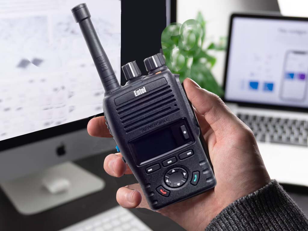 entel-dx495-poc-walkie-talkie