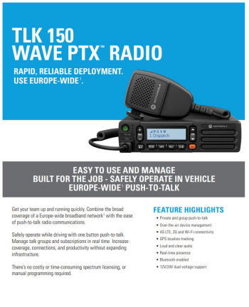 ware-m-Wave-PTX-TLK-150-Data-Sheet